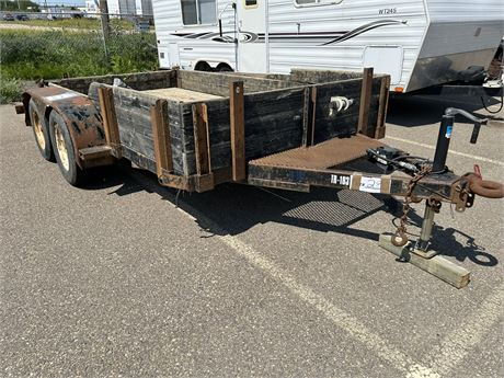 1999 14ft Beothuck Utility Trailer