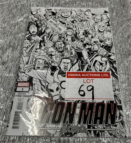 Iron Man 2020 #1 (Variant. Scarce)