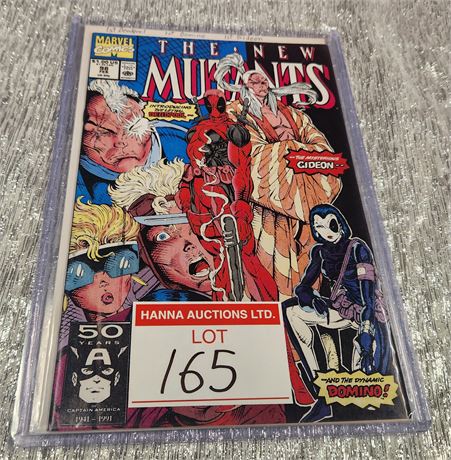 New Mutants #98 (1st of Deadpool/Gideon/Domino