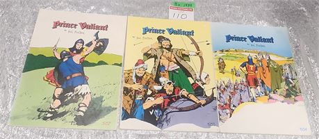 3x 1979 Prince Valiant Graphic Novels