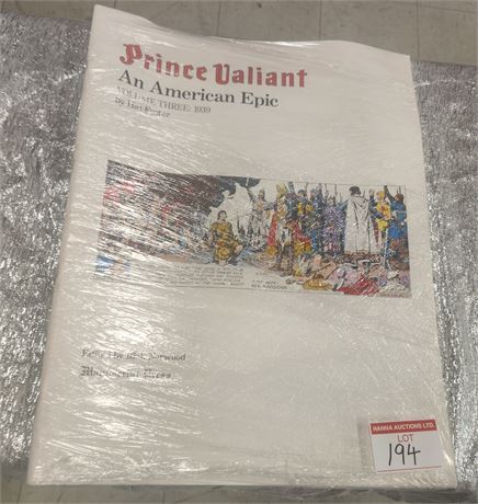 #110 of 1000 Prince Valiant  (24"x20" Huge Comic)