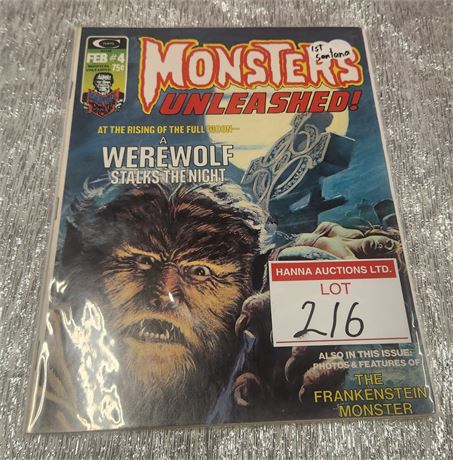 Monsters Unleashed #4 (1st of Santana Magazine)