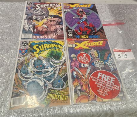 4x Key Issues (2nd of Deadpool & more)