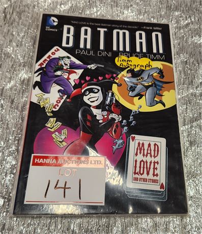 Batman Mad Love Novel (Autograph B. Timm)
