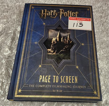 Harry Potter Page to Screen USA Exclusive Book