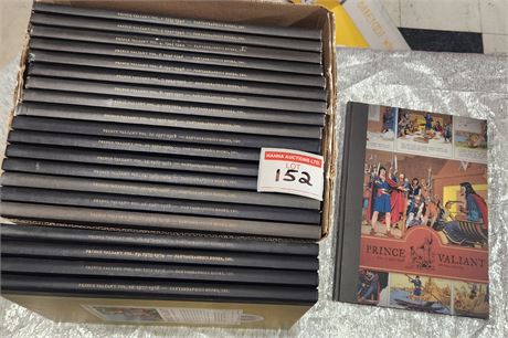 Set #1-21 Prince Valiant Ltd. Ed. Books Hardcover