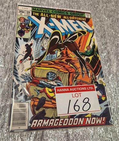 X-MEN #108 (1st of Waldo. 1st of J.Byrne & more)