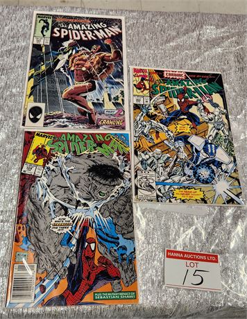 3 x Key Spiderman Issues
