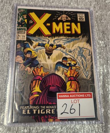 X-MEN #25 (1st & Origin of El Tigre)