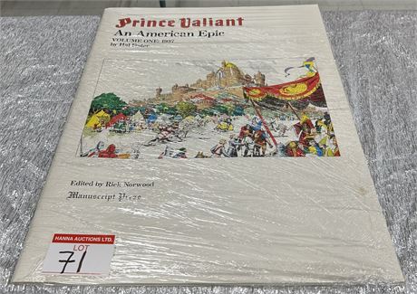 Prince Valiant #1241 of 1500  24"x20" Huge Comic