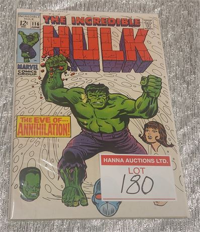 Hulk #116 (1st super-humanoid)