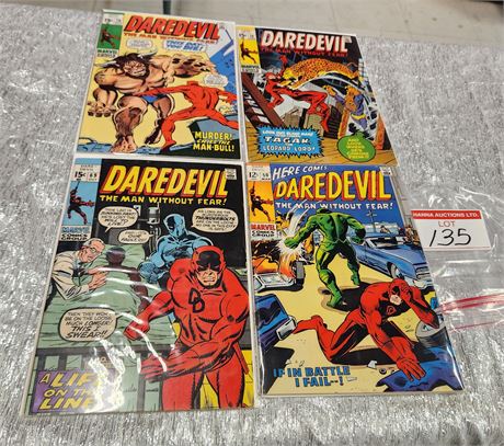 4x Daredevils #50 #69 #72 #79