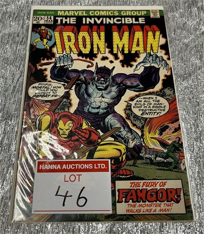 Iron Man #56 (3x 1st Apperances & 1x Origin)