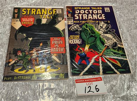Strange Tales #137 #166