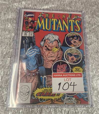 New Mutants #87 (1st of Cable )