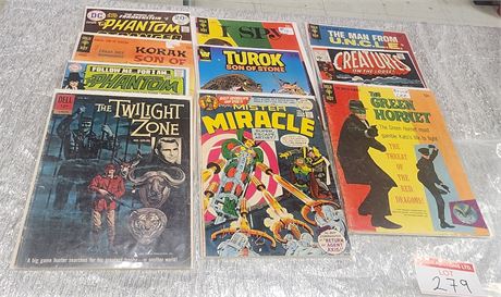 10x Comics Including Bruce Lee