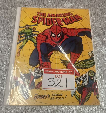 Scarce Spiderman Heritage Origin 1978 Graphic