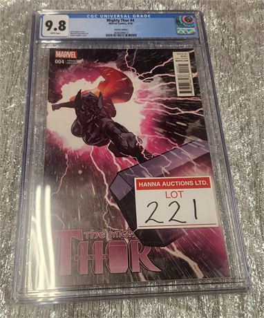 CGC Thor #4 ( 9.8 grade)