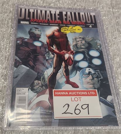 Ultimate Fallout #4 (1st of M. Morales. 1st of The Maker)